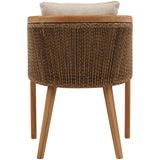 Cian Outdoor Dining Chair, Sand, Set of 2