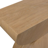Ciano Console Table, Light Natural-Furniture - Accent Tables-High Fashion Home
