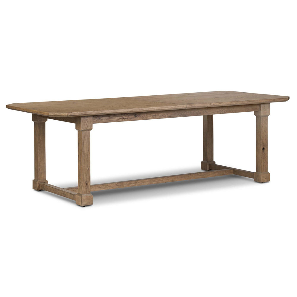 Cicero Extension Dining Table, Drifted Oak Veneer by Four Hands-Furniture - Dining-High Fashion Home