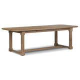 Cicero Extension Dining Table, Drifted Oak Veneer by Four Hands-Furniture - Dining-High Fashion Home