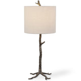 Cierra Table Lamp, Dark Gunmetal-Lighting-High Fashion Home