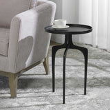 Cillian Accent Table, Rich Espresso-Furniture - Accent Tables-High Fashion Home