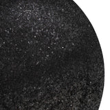 Glitter Circle Wall Art, Black, Set of 3