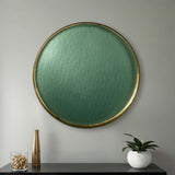 Circle Wall Decor, Blue-Accessories-High Fashion Home