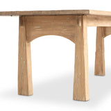 Clanton Dining Table, Aged Light Pine-Furniture - Dining-High Fashion Home
