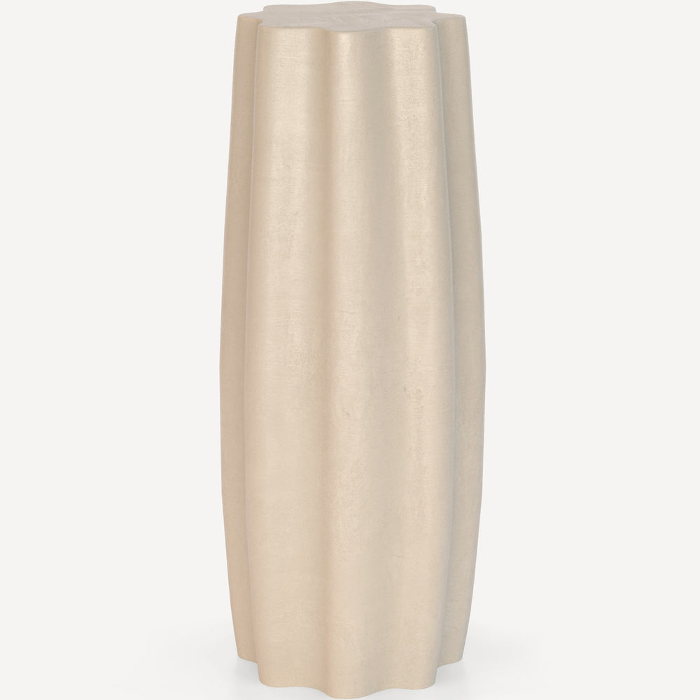 Clara Pedestal, Beige