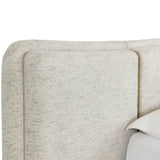 Clarimond King Bed, Halley Moon/Meg Taupe-Furniture - Bedroom-High Fashion Home