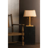 Claude Table Lamp, Aged Brass