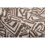 Claudia Swivel Chair, Voices Cocoa-Furniture - Chair-High Fashion Home