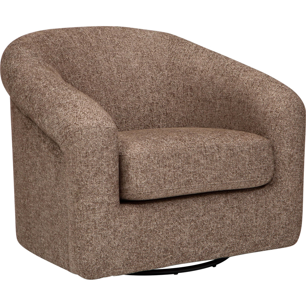 Clemente Swivel Chair, Ojai Earth by Becki Owens-Furniture - Chair-High Fashion Home