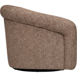 Clemente Swivel Chair, Ojai Earth by Becki Owens-Furniture - Chair-High Fashion Home