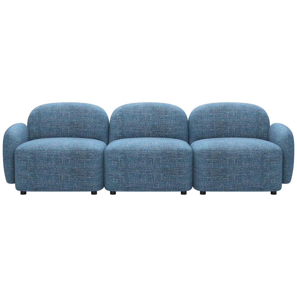Cleo Modular Sofa, Blue-Furniture - Sofas-High Fashion Home