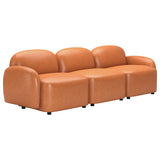 Cleo Modular Sofa, Brown-Furniture - Sofas-High Fashion Home