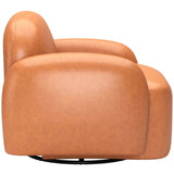 Cleo Swivel Chair, Brown