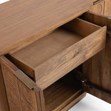 Cleveland 4 Door Cabinet, Santy Taupe-Furniture - Storage-High Fashion Home
