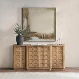 Cleveland 4 Door Cabinet, Santy Taupe-Furniture - Storage-High Fashion Home