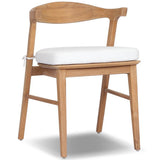 Cliff Outdoor Dining Chair, Arashi Salt, Set of 2 by Four Hands