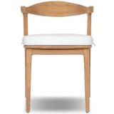 Cliff Outdoor Dining Chair, Arashi Salt, Set of 2 by Four Hands