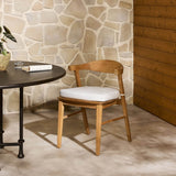 Cliff Outdoor Dining Chair, Arashi Salt, Set of 2 by Four Hands