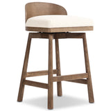 Cloris Swivel Bar & Counter Stool by Four Hands