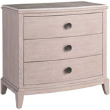 Coalesce 3 Drawer Nightstand, Rolling Fog-Furniture - Bedroom-High Fashion Home