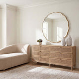 Coast 6 Drawer Chest, Natural