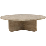 Colby Coffee Table, Light Natural-Furniture - Accent Tables-High Fashion Home