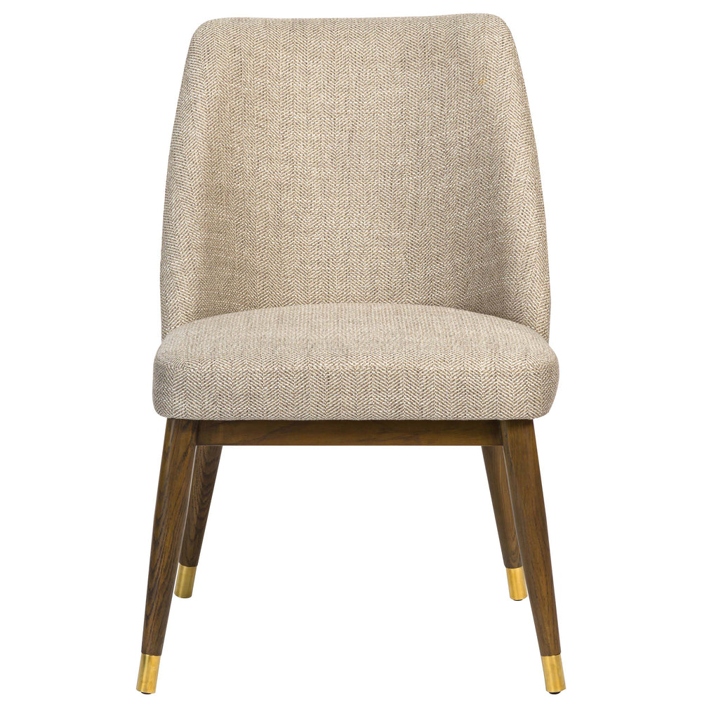 Cole Dining Chair, Herringbone Haze, Set of 2-Furniture - Dining-High Fashion Home