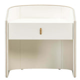 Collins Nightstand, Cream-Furniture - Bedroom-High Fashion Home