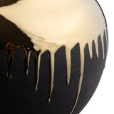 Collins Vases, Grey/Gold, Set of 2-Accessories-High Fashion Home