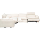 Colsen 5 Piece Power Sectional, Yara Sand-Furniture - Sofas-High Fashion Home