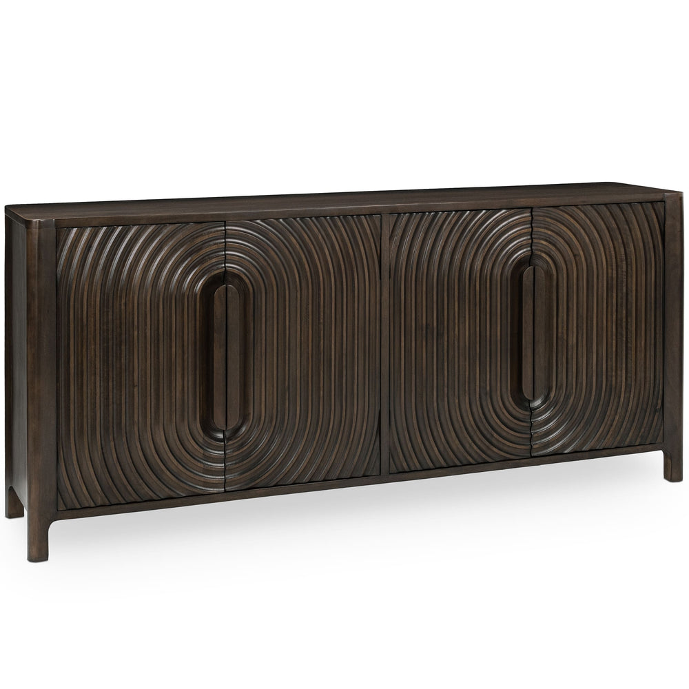 Colson 4 Door Cabinet, Espresso