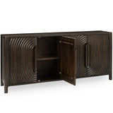 Colson 4 Door Cabinet, Espresso