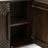 Colson 4 Door Cabinet, Espresso