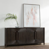 Colson 4 Door Cabinet, Espresso
