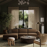 Colt 2 Piece Sectional, Nomad Mushroom by Four Hands