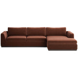 Colt 2 Piece Sectional, Surrey Auburn by Four Hands