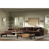 Colt 3-Piece U Sectional, Surrey Cocoa by Four Hands