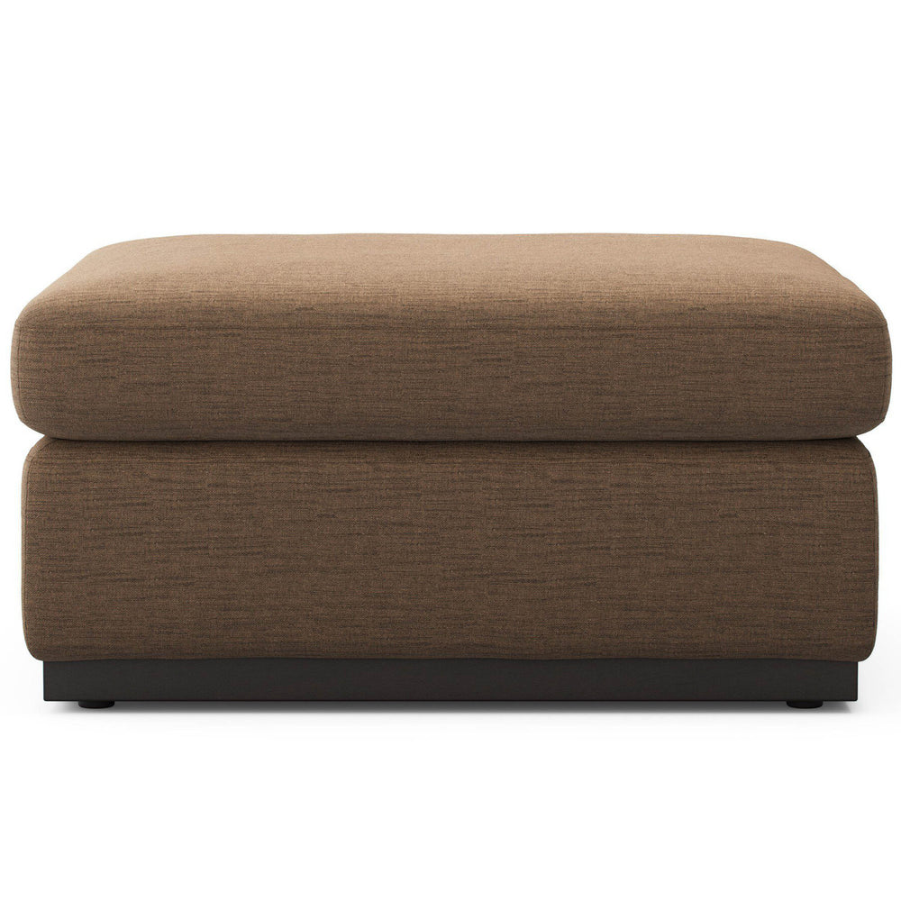 Colt Ottoman, Nomad Mushroom by Four Hands-Furniture - Benches-High Fashion Home