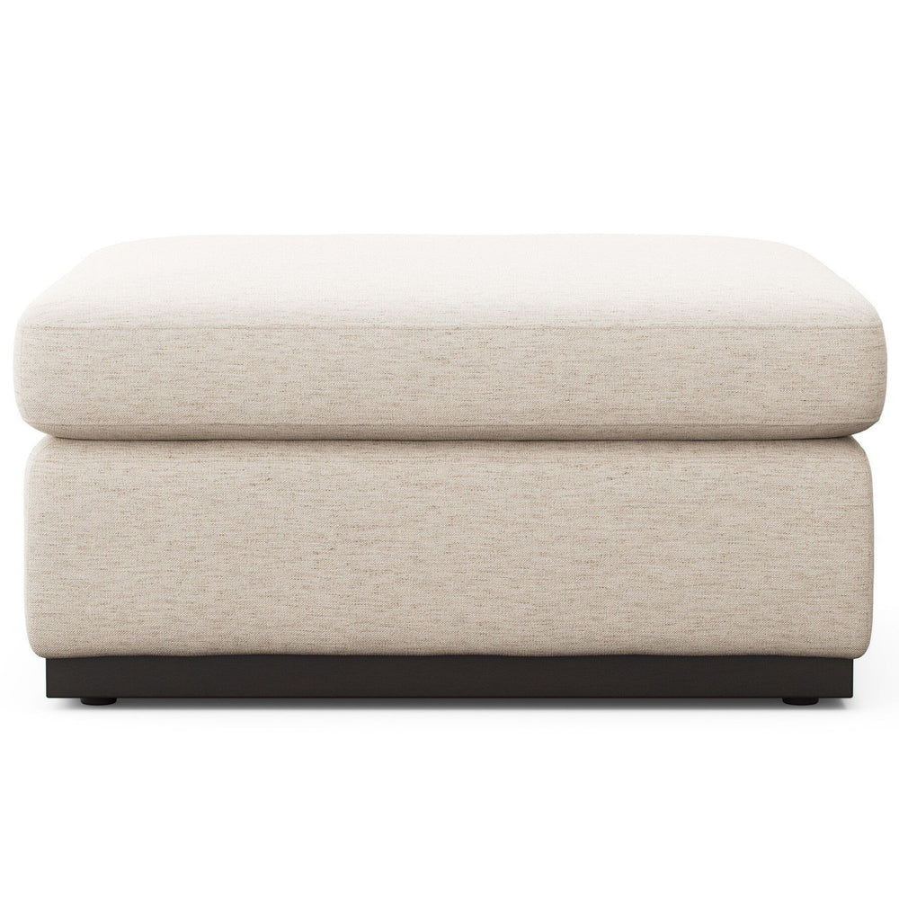 Colt Ottoman, Nomad Snow by Four Hands-Furniture - Benches-High Fashion Home