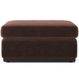 Colt Ottoman, Surrey Cocoa by Four Hands-Furniture - Benches-High Fashion Home