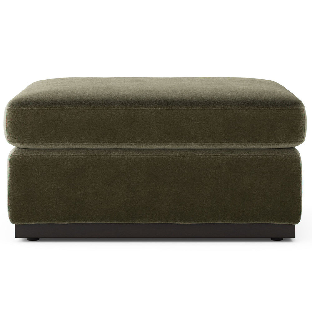 Colt Ottoman, Surrey Olive by Four Hands-Furniture - Benches-High Fashion Home