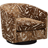 Coltrane Swivel Chair, ACDC Copper