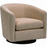 Coltrane Swivel Chair, Athens Biscotti