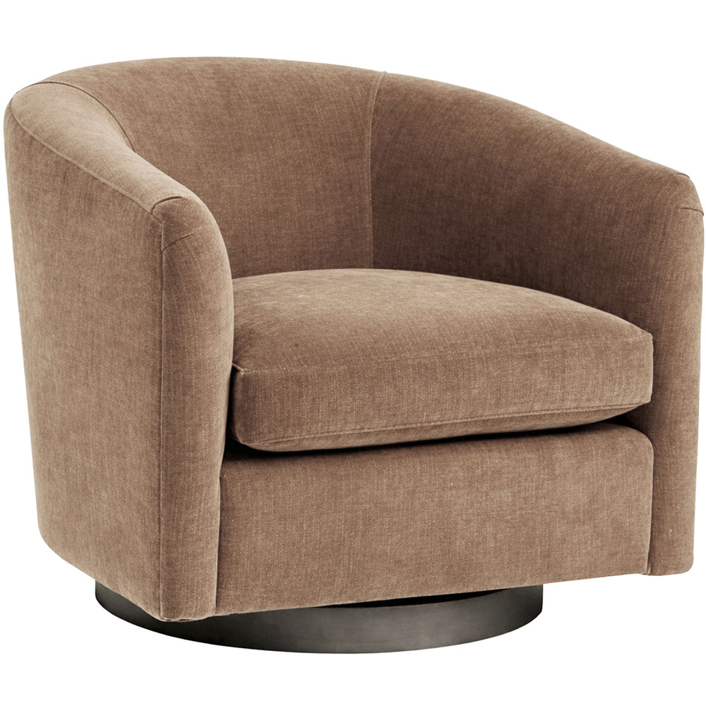 Coltrane Swivel Chair, Athens Biscotti