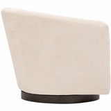 Coltrane Swivel Chair, Athens Cream