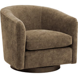 Coltrane Swivel Chair, Athens Driftwood