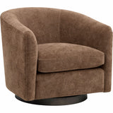 Coltrane Swivel Chair, Athens Driftwood