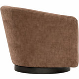 Coltrane Swivel Chair, Athens Driftwood