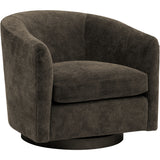 Coltrane Swivel Chair, Athens Espresso